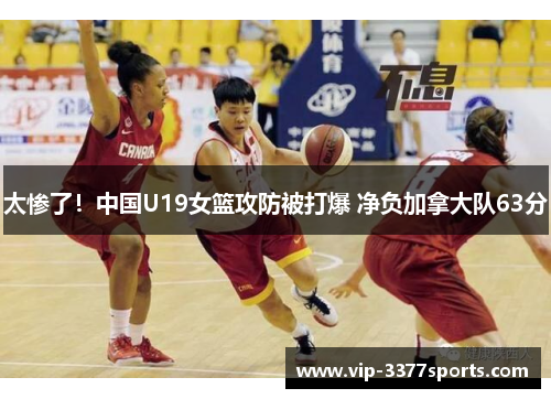 太惨了！中国U19女篮攻防被打爆 净负加拿大队63分